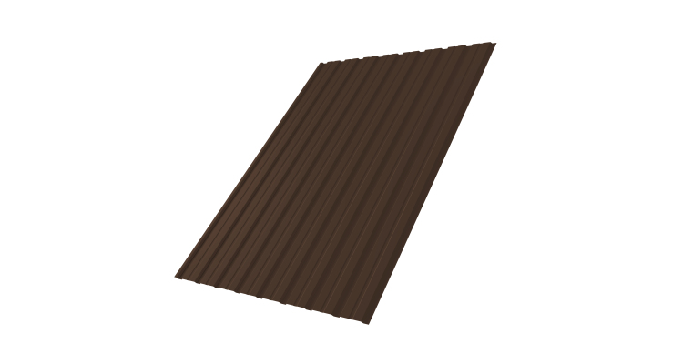 Профнастил С10В 0.45 Drap RAL 8017 шоколад